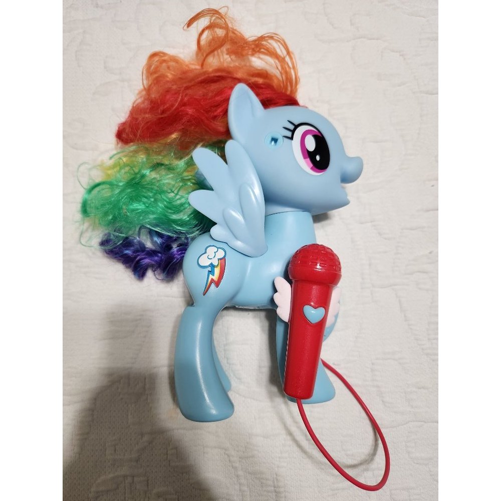 My Little Pony G4. G-029A. 9 in. Music / karaoke. Tested works great.